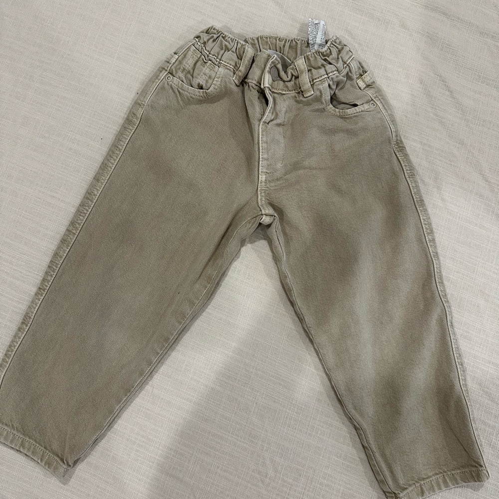 Twill ballon pants for Kids Elastic Waist